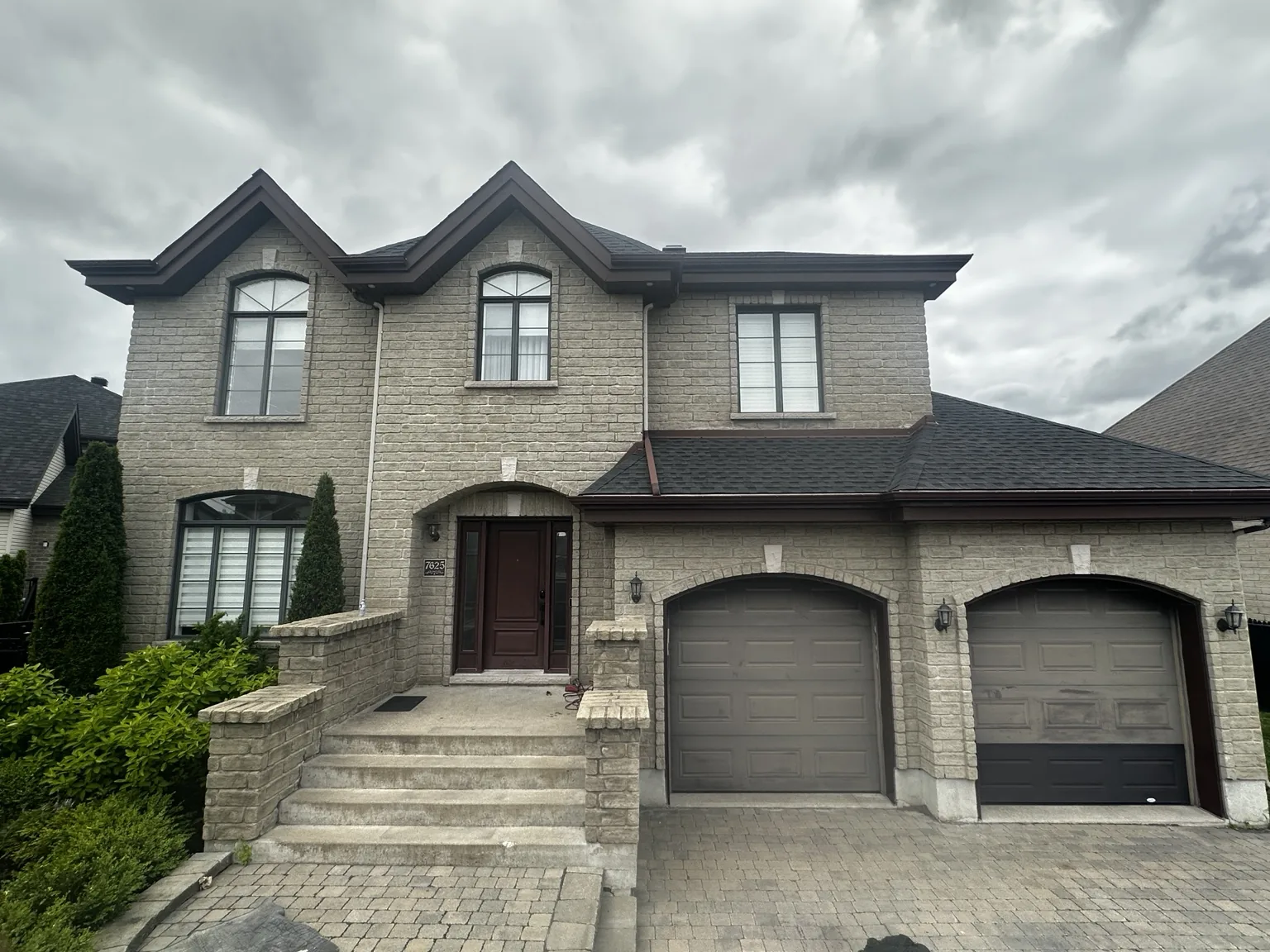 Full Exterior Detail Refinish before